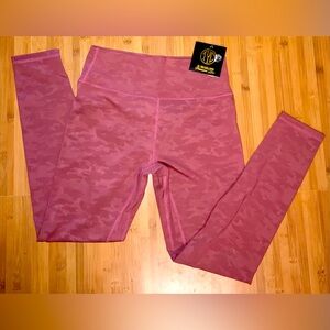Til You Collapse Pink Camo Print Leggings Brand New with Tags!